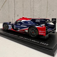 Oreca 07 - Gibson No.23 United Autosports USA - 10th 24H Le Mans 2022 - A. Lynn - O. Jarvis - J. Pierson - 1:43 Scale Resin Model Car - Spark