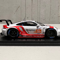 Porsche 911 RSR-19 No.56 Team Project 1 - 24H Le Mans 2022 - B. Iribe - O. Millroy - B. Barnicoat - 1:43 Scale Resin Model Car Spark