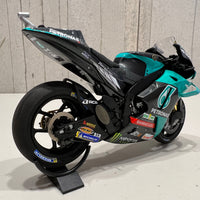VALENTINO ROSSI 2021 TEAM PETRONAS YAMAHA YZR-M1 SRT QATAR TEST 1:12 DIECAST MODEL