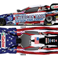 John Force "AMERICAN MADE 16X CHAMP" 2014 Mustang Funny Car - 1:24 Scale Diecast Model - ACTION