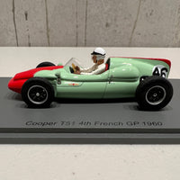 Cooper T51 No.46 4th French GP 1960 - Henry Taylor - 1:43 Scale Resin Model Car