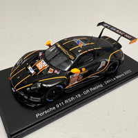 Porsche 911 RSR-19 No.86 GR Racing - 24H Le Mans 2022 - M. Wainwright - R. Pera - B. Barker - 1:43 Scale Resin Model Car - Spark