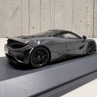 McLaren 765 LT Dark Silver - 1:43 Scale Resin Model Car - Spark