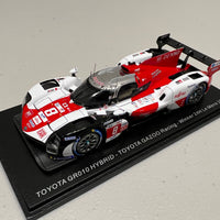 TOYOTA GR010 HYBRID No.8 TOYOTA GAZOO Racing - Winner 24H Le Mans 2022 - S. Buemi - R. Hirakawa - B. Hartley - 1:43 Scale Resin Model Car