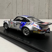 Porsche 911 RS 3.0 No.67 11th 24H Le Mans 1975 - A-C. Verney -Y. Fontaine - C. Tarnaud - 1:43 Scale Resin Model Car - Spark