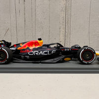 Oracle Red Bull Racing RB18 No.1 Oracle Red Bull Racing - Winner Miami GP 2022 - Max Verstappen. With Acrylic Cover - 1:18 Scale Resin Model Car