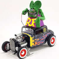 1932 FORD BLOWN 5 WINDOW W/ RAT FINK FIGURE - 1:18 SCALE DIECAST MODEL - ACME