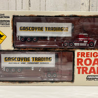 GASOCYNE TRADING - KENWORTH FREIGHT ROAD TRAIN - 1:64 SCALE DIECAST MODEL