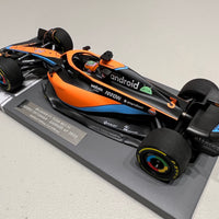 MCLAREN F1 TEAM MCL36 - DANIEL RICCIARDO - BAHRAIN GP 2022 - 1:18 Scale Resin Model Car - MINICHAMPS