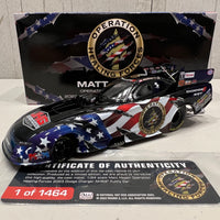 Matt Hagan 2023 Operation Healing Force 1:24 Funny Car NHRA Diecast
