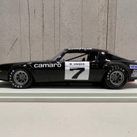 Chevrolet Camaro No.7 Winner Michigan IROC 1974 - Bobby Unser - Limited 300 - 1:18 Scale Resin Model Car - Spark