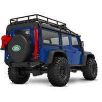 TRAXXAS 1:18 TRX-4M LAND ROVER DEFENDER SCALE AND TRAIL CRAWLER BLUE