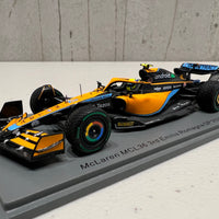McLaren MCL36 No.4 McLaren F1 Team - 3rd Emilia Romagna GP 2022 - Lando Norris - 1:43 Scale Resin Model Car - Spark