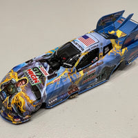 2012 John Force Castrol Comic Book Car Mustang Funny Car - 1:24 Scale Diecast Model - Action