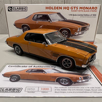 HOLDEN HQ GTS MONARO RUSSET - 1:18 DIECAST MODEL