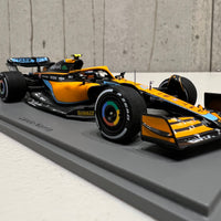 McLaren MCL36 No.4 McLaren F1 Team - Miami GP 2022 - Lando Norris - 1:43 Scale Resin Model Car - Spark