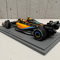 McLaren MCL36 No.4 McLaren F1 Team - Miami GP 2022 - Lando Norris - 1:43 Scale Resin Model Car - Spark