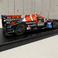 Oreca 07 - Gibson No.3 DKR Engineering - 24H Le Mans 2022 - L. Hörr - J. Glorieux - A. Cougnaud - 1:43 Scale Resin Model Car - Spark