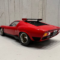 Lamborghini Miura SVR - Red / Black - 1:18 Scale Diecast Model Car - Kyosho