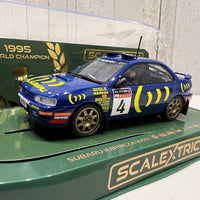 Scalextric Subaru Impreza WRX Colin McRae 1995 World Champion Edition