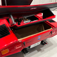 Lamborghini Countach Walter Wolf - Red - 1:18 Scale Diecast Model Car - KYOSHO