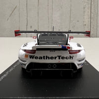 Porsche 911 RSR-19 No.79 WeatherTech Racing - 2nd LMGTE Am 24H Le Mans 2022 - C. MacNeil - J. Andlauer - T. Merrill - 1:43 Scale Resin Model Car - Spark