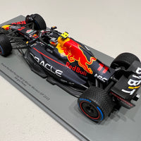 Oracle Red Bull Racing RB18 No.11 Oracle Red Bull Racing - Winner Monaco GP 2022 - Sergio Pérez. With Acrylic Cover - 1:18 Scale Resin Model Car