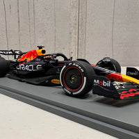 Oracle Red Bull Racing RB18 No.1 Oracle Red Bull Racing - Winner Miami GP 2022 - Max Verstappen. With Acrylic Cover - 1:18 Scale Resin Model Car