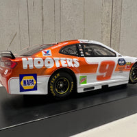 2019 CHASE ELLIOTT AUTOGRAPHED 9 HOOTER'S CAMARO ZL1 - LIQUID COLOR - 1:24 SCALE ARC DIECAST MODEL - 1 OF 48