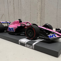 BWT ALPINE F1 TEAM A522 - FERNANDO ALONSO - BAHRAIN GP 2022 - 1:18 Scale Resin Model Car - Minichamps