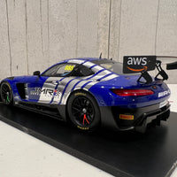 MERCEDES-AMG GT3 - 2022 GT WORLD CHALLENGE AUSTRALIA - TRIPLE EIGHT RACE ENGINEERING #888 - VAN GISBERGEN/PRINCE IBRAHIM - PHILLIP ISLAND GRAND PRIX CIRCUIT - RACE 1 - 3RD PLACE - 1:18 SCALE