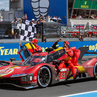 Ferrari 499P No.51 FERRARI AF CORSE - Winner 24H Le Mans 2023 - A. Pier Guidi - J. Calado - A. Giovinazzi - 1:43 Scale Model - Look Smart