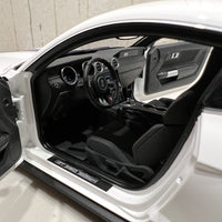 FORD SHELBY GT-350R (OXFORD WHITE W/ LIGHTNING BLUE STRIPES) 1:18 DIECAST