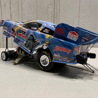 2012 John Force Castrol Comic Book Car Mustang Funny Car - 1:24 Scale Diecast Model - Action