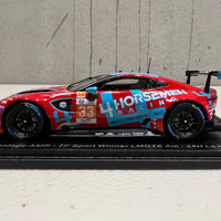 Aston Martin Vantage AMR No.33 TF Sport - Winner LMGTE Am 24H Le Mans 2022 - B. Keating - H. Chaves - M. Sørensen - 1:43 Scale Resin Model Car - Spark