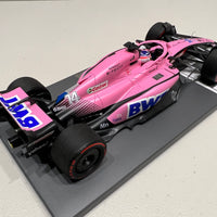 BWT ALPINE F1 TEAM A522 - FERNANDO ALONSO - BAHRAIN GP 2022 - 1:18 Scale Resin Model Car - Minichamps