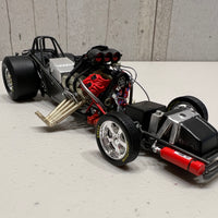 2012 John Force Castrol Comic Book Car Mustang Funny Car - 1:24 Scale Diecast Model - Action