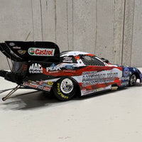 John Force "AMERICAN MADE 16X CHAMP" 2014 Mustang Funny Car - 1:24 Scale Diecast Model - ACTION