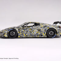 CHEVROLET CORVETTE Z06 GT3.R 2022 SEBRING TEST CAR - 1:18 SCALE MODEL - TOPSPEED