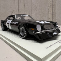 Chevrolet Camaro No.7 Winner Michigan IROC 1974 - Bobby Unser - Limited 300 - 1:18 Scale Resin Model Car - Spark