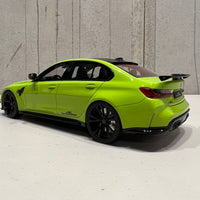 BMW AC Schnitzer M3 Competition (G80) Sao Paulo Yellow - 1:18 Scale Resin Model Car - TOPSPEED