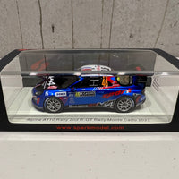 Alpine A110 Rally No.46 2nd R-GT Rally Monte Carlo 2022 - Manu Guigou - Kévin Bronner - 1:43 Scale Resin Model Car - Spark