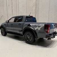 Ford Ranger Raptor - Conquer Grey 1:18 Resin Model - Authentic Collectables