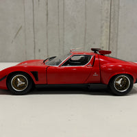Lamborghini Miura SVR - Red / Black - 1:18 Scale Diecast Model Car - Kyosho