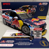 HOLDEN ZB COMMODORE - RED BULL AMPOL RACING - VAN GISBERGEN/TANDER #97 - 2022 Bathurst 1000 WINNER (with scale replica Poster and Trophy) 1:18 SCALE - BIANTE - RRP $279 NOW $250