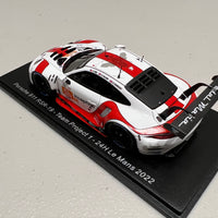 Porsche 911 RSR-19 No.56 Team Project 1 - 24H Le Mans 2022 - B. Iribe - O. Millroy - B. Barnicoat - 1:43 Scale Resin Model Car Spark