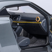 NISSAN GT-R50 BY ITALDESIGN (GREY / GOLD) - 1:18 SCALE MODEL - AUTOart