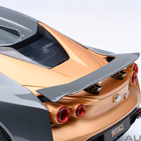 NISSAN GT-R50 BY ITALDESIGN (GREY / GOLD) - 1:18 SCALE MODEL - AUTOart
