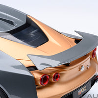 NISSAN GT-R50 BY ITALDESIGN (GREY / GOLD) - 1:18 SCALE MODEL - AUTOart