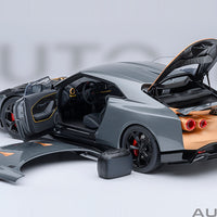 NISSAN GT-R50 BY ITALDESIGN (GREY / GOLD) - 1:18 SCALE MODEL - AUTOart